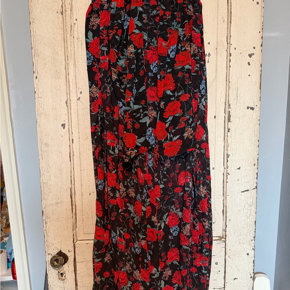 Two Piece Slit Pant Set - Picture 2 of 4